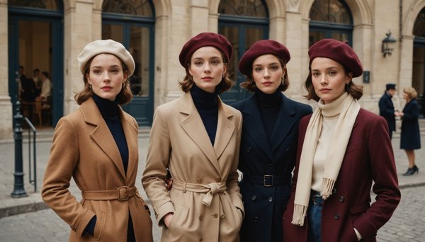Chic beret styles for women: versatile ladies' french hats